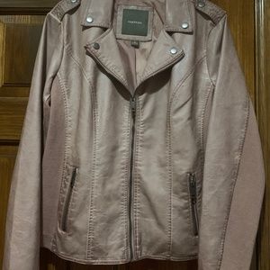 Women’s faux bomber jacket